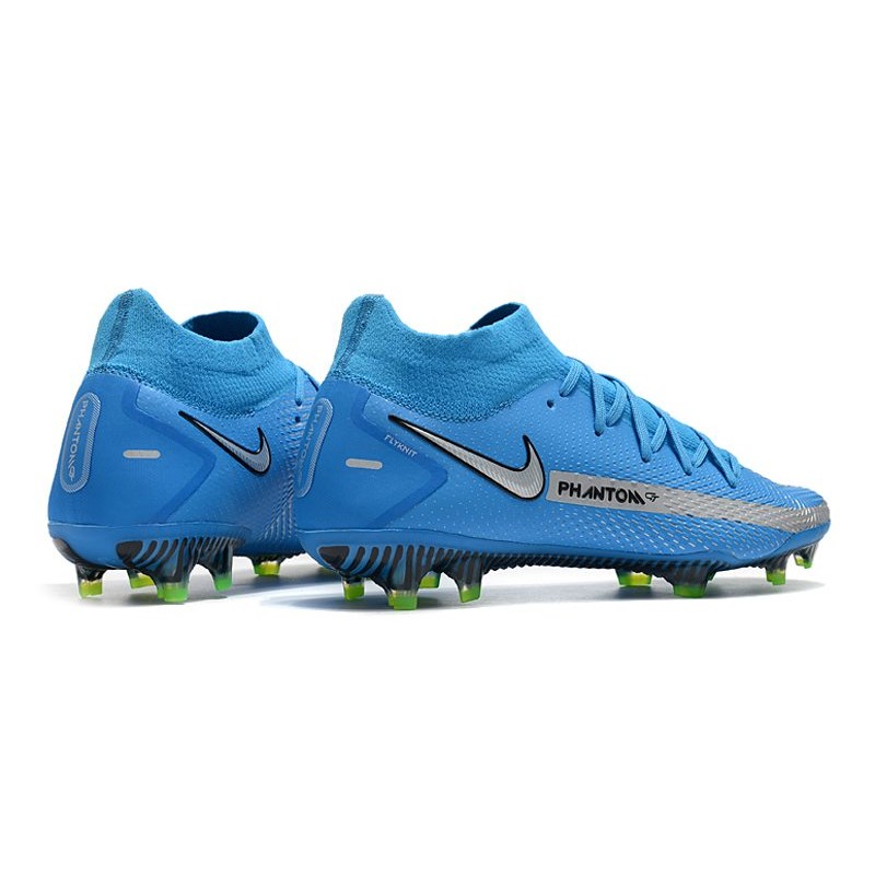 Nike Phantom GT Elite DF FG Modrý stříbrný